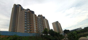 高层住宅楼群景观