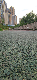 健身步道地面特写