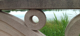 石材质雕刻装饰细节特写