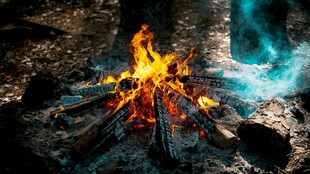 野外篝火