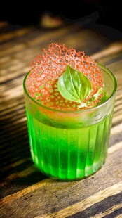 绿色薄荷鸡尾酒 清新诱惑
