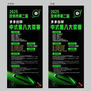 台球中式黑八大奖赛