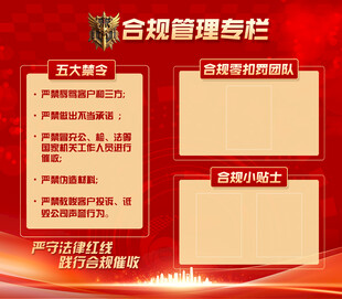 企业合规管理文化墙