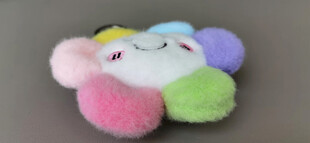 多彩可爱云朵毛绒玩具