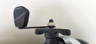 钓具收线器特写