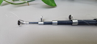 精致钓鱼竿展示