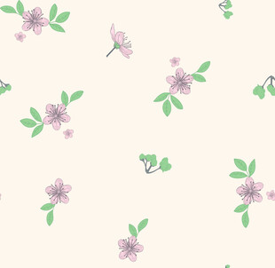 线条花