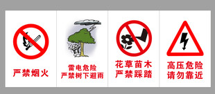安全禁止牌