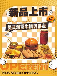 汉堡新品上市