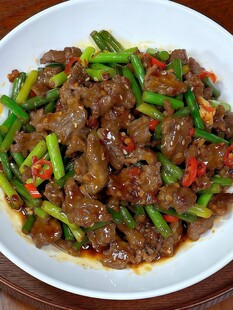 青椒炒牛肉