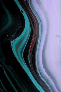 流动色彩抽象艺术图案