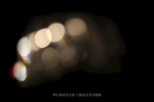 梦幻光斑光晕摄影效果