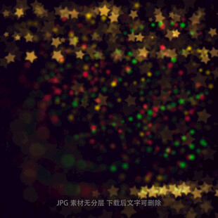 梦幻金色雪花背景图