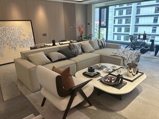 现代简约风客厅优雅场景