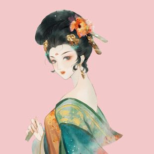 古风美人  典雅东方韵味