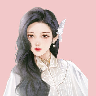 古风长发女子优雅扮相
