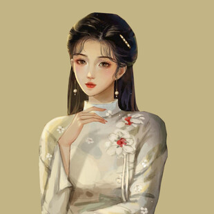 古典旗袍少女优雅写真
