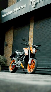 炫酷街头摩托车