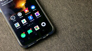 智能手机特写 多彩应用图标