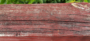 老旧红木板纹理特写