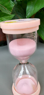 粉色沙漏摆件