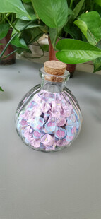 梦幻樱花玻璃瓶装饰