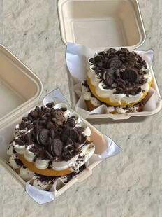 美味巧克力蛋糕甜点展示