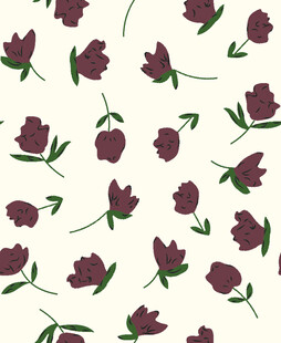 花卉图案简约优雅