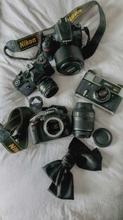 多样摄影器材展示