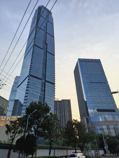 都市摩天大楼景观