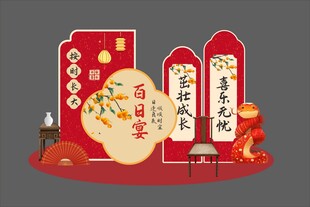 百日宴美陈