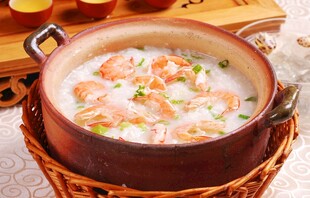 美味虾仁粥 