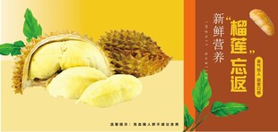 榴莲海报