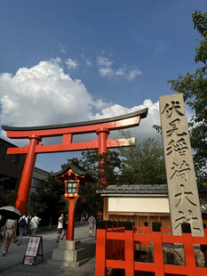 日本神社鸟居景观