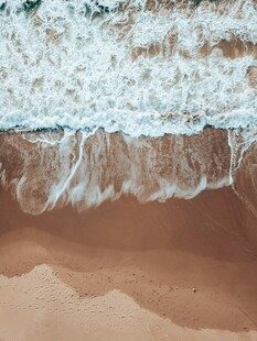 沙滩海浪美景