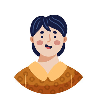 微笑的女士
