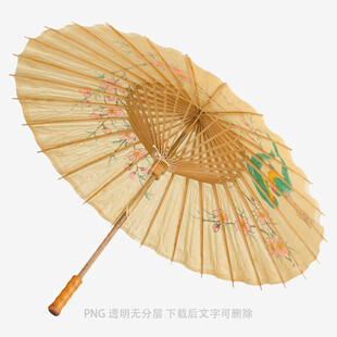 古风手绘工艺纸伞
