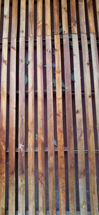 复古竹制纹理背景墙