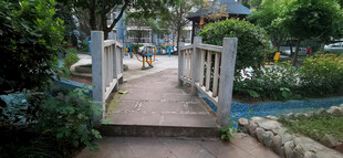 园林中的精致小桥景观