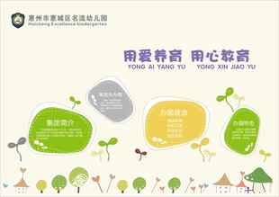 幼儿园文化墙设计