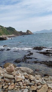 海边礁石风景