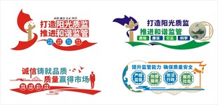 全国质量月文化墙