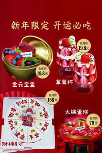 新年蛋糕海报
