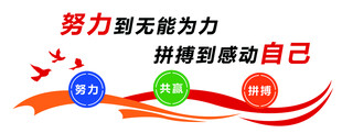 文化墙  形象墙  励志  