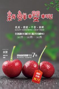 樱桃海报