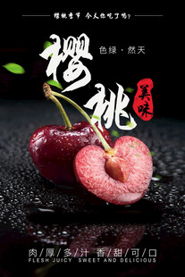 樱桃海报