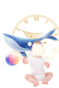 百天照儿童照星空系列