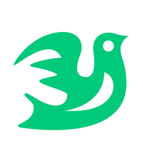 绿色环保小鸟