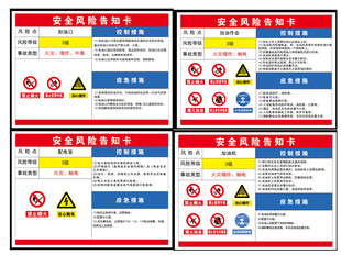 加油站 安全风险告知