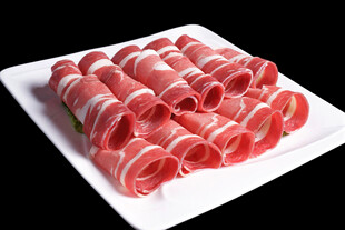 新鲜牛肉卷